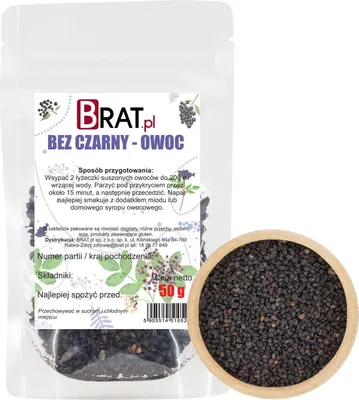 Obrázok produktu pre Bezinky - ovocie 50g
