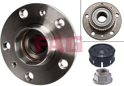 Produktbild von FAG Radlagersatz Hinten für RENAULT ESPACE III (JE0) 132,7mm 713 6307 30