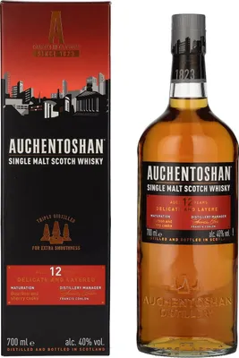 Image de Auchentoshan 12 ans Single Malt Scotch Whisky en coffret cadeau | 40 % vol | 0,7 l