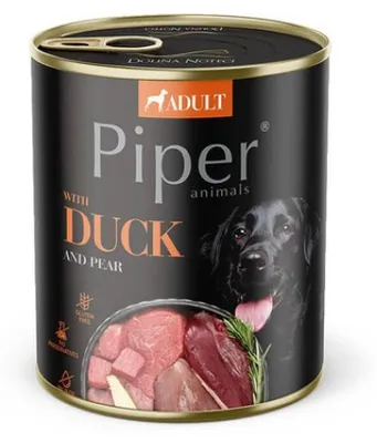 Zdjęcie produktu dla DOLINA NOTECI Piper z kaczką i gruszką dla psa 800g