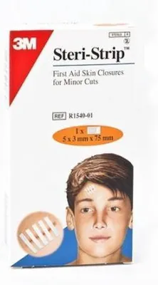 Immagine prodotto di Strisce di sutura cutanea Steri Strip 75 mm X 3 mm