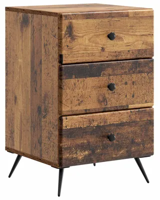 Image de Cabinet de chevet avec tiroir Bois ancien 43 x 41 x 66,5 cm