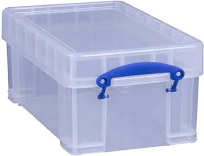 Produktbild von aufbewahrungsbox 5.0 l, transparent, 340 x 200 x 150 mm, für büro