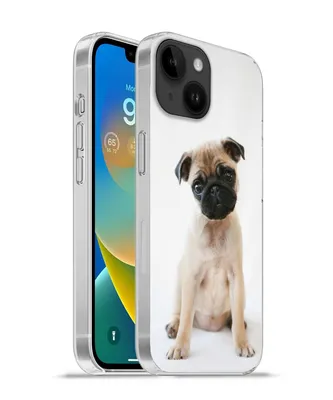 Produktbild von MuchoWow® Handyhülle Schutzhülle Hülle für Apple iPhone 14 - Softcase Hund - Haustiere - Porträt Silikon Softcase Handy Hülle - Mobiltelefonhülle