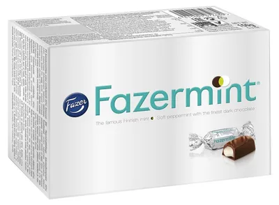 Produktbild von Fazermint Chocolate Creams Minzgefüllte Schokolade 150g 6er Pack