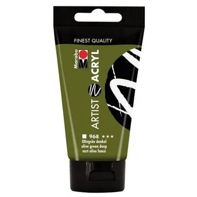 Produktbild von Marabu 12200002968, 75 ml, Grün, Tube, Wasserfest
