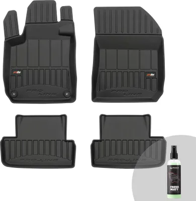Produktbild von FROGUM ProLine 3D Gummimatten Exklusiven Auto Fußmatten Autofussmatten für Peugeot 308 II 2013-2021