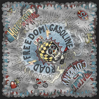 Immagine prodotto di Bandana Moto DMD Square Gasoline