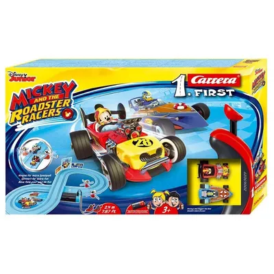 Produktbild von Carrera First Mickey and the Roadster Racers Rennbahn