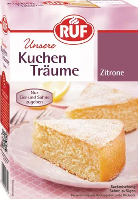 Produktbild von RUF Kuchen Träume Zitrone Backmischung