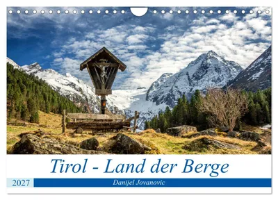 Produktbild von Tirol - Das Land in den Bergen (Wandkalender 2027 DIN A4 quer), CALVENDO Monatskalender