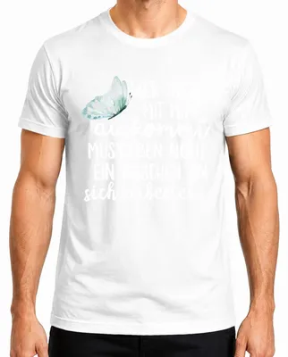 Zdjęcie produktu dla T-shirt męski, biały, rozmiar S, z napisem: "Dla tych, którym się ze mną nie podoba". (Można też przetłumaczyć jako: "Dla tych, którzy ze mną nie lubią" lub "Dla tych, którzy mnie nie tolerują")