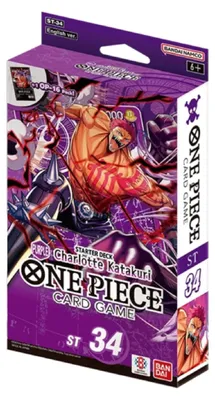 Immagine prodotto di Mazzo di partenza One Piece Card Game ST-34 Viola Charlotte Katakuri