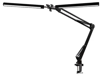 Immagine prodotto di Izoxis 23080 Lampada da tavolo multifunzione orientabile 168 LED, 24W, 3200-6000k, nero