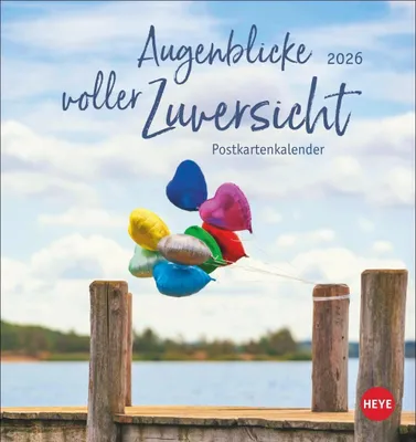 Produktbild von Augenblicke voller Zuversicht Postkartenkalender 2026