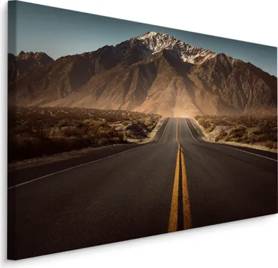 Produktbild von Fabelhafte Canvas LEINWAND BILDER 120x80 cm XXL Kunstdruck Natur Berge Landschaft