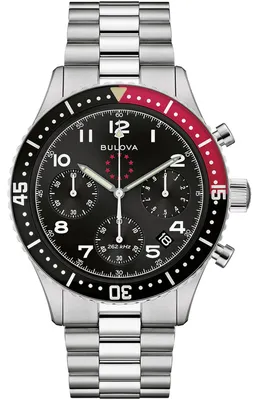 Productafbeelding van Bulova 98B451 Herenhorloge, chronograaf, Marine Star, zwart