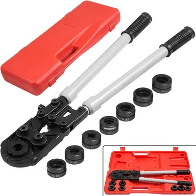 Produktbild von Presszange U/V-Kontur Rohrpresszange für PEX-/Kupfer-/Verbundrohr U16-32 V15-28