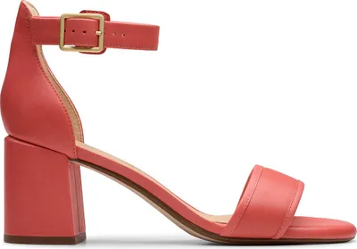 Produktbild von Clarks Ezoria Mae 26181297 4, Sandaletten in Rot für Damen, Größe 41