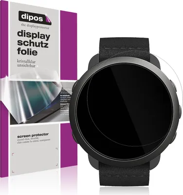 Produktbild von 2x Schutzfolie für Suunto 3 klar Displayschutzfolie Folie Display Schutz dipos