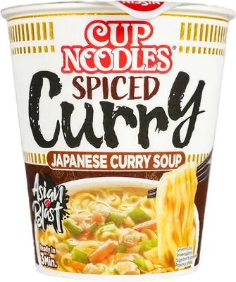 Produktbild von Nissin Cup Nudel Japanese Spiced Curry Geschmack 67g