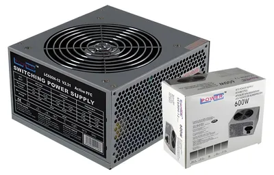 Produktbild von LC-Power LC600H-12 V2.31, 600 W, Aktiv, 24 A, 20 A, 20 A, 24 A