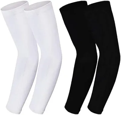 Produktbild von Armstulpen Damen Armschoner Volleyball - Hochwertige Rutschfeste Armlinge Kompressions Manschetten für Herren und Damen, UPF50+, Arm Sleeves Sport, 4 Paar