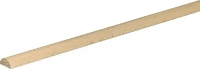 Produktbild von Halbrundstab Buche roh 950 x 20 x 10 mm