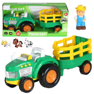 Obrázok produktu pre Poľnohospodársky traktor so svetlom a zvukom
