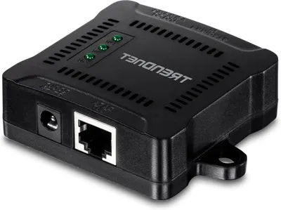 Productafbeelding van Gigabit PoE-splitter met verstelbaar uitgangsvermogen en wandmontage