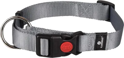 Produktbild von Flamingo Halsband ZIGGI GRAU L 45-65CM25MM