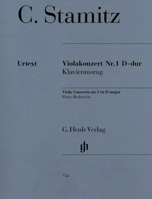 Produktbild von Stamitz, Carl - Violakonzert Nr. 1 D-dur