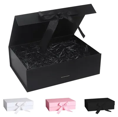 Productafbeelding van Geschenkdoos met Strik en Magnetische Sluiting voor Bruiloft en Verjaardag