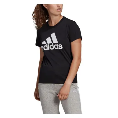 Zdjęcie produktu dla Adidas – damska koszulka z krótkim rękawem Loungewear Essentials Logo Tee L