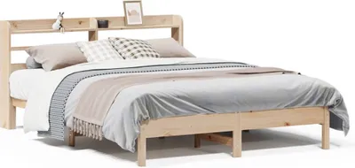 Produktbild von vidaXL Massivholzbett ohne Matratze 160x200 cm Kiefernholz