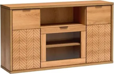 Image de Commode à portes DELA – chêne caramel