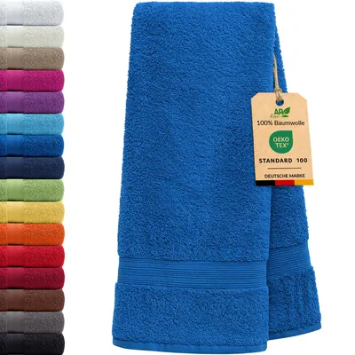 Produktbild von AR Line ARIZONA Handtuch-Serie – 500 g/m² Frottier in 9 Größen verfügbar, Größe: Saunatuch XXL 100x200 cm, Farbe: Royalblau