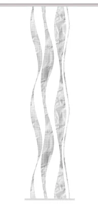 Produktbild von Schiebegardine SOEREN, Seidenoptik Digitaldruck, 245x60 cm, + Zubehör
