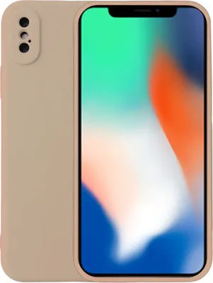 Produktbild von Handyhülle für iPhone Xr  Silikonhülle - Backcover Siliconen Case - Beige
