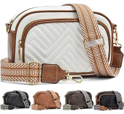 Productafbeelding van Solidchoice - Dames Crossbody Tas met Verstelbare Schouderband