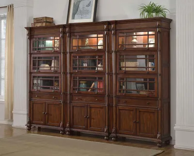 Produktbild von Set mit 3 Vitrinen Vitrine Schrank Vitrinen Wohnzimmer Schau Schränke Designer