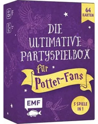 Produktbild von Kartenspiel: Die ultimative Partyspielbox für Harry Potter-Fans