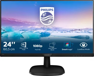 Produktbild von Philips V-line 243V7QDAB - LED-Monitor - 61 cm (24")