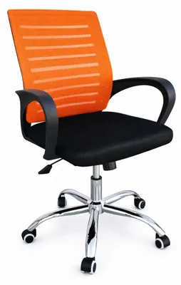 Produktbild von INLEA Bürostuhl Valcor - schwarz und orange