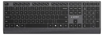 Obrázek produktu pro Gembird KB-MCH-06, Plná velikost (100 %), Kabel, USB, QWERTY, Černá