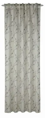 Produktbild von Fertigschal verdeckte Schlaufen "Antonia/Lin" - Größe (HxB): 245x135cm Grau