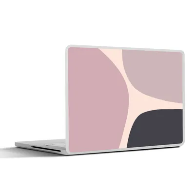 Produktbild von MuchoWow® Laptop Aufkleber Sticker Cover Pastell - Gestaltung - Minimalismus 32.5x23.5 cm - Sticker für Laptop - Selbstklebend