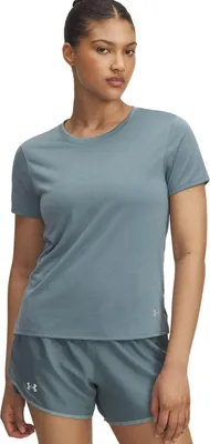 Produktbild von Under Armour Launch Kurzarm-t-shirt Grau M Frau Grau M