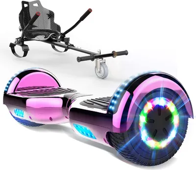 Produktbild von 6,5 Zoll Hoverboard mit Hoverkart Elektro Scooter Self Balance Scooter E Scooter für Kinder und Jugendliche