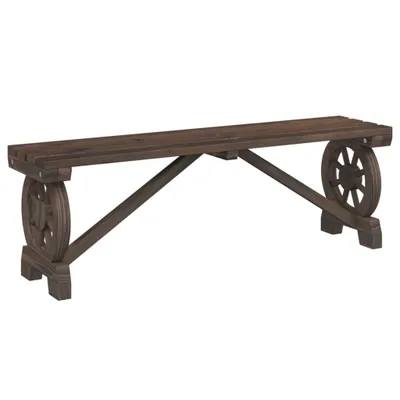 Produktbild von vidaXL Gartenbank 115 cm Massivholz Tanne